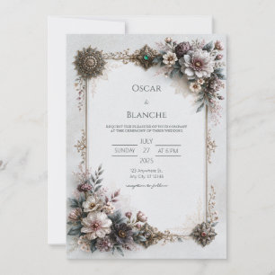 Invitación Boda de Joyas Esmeralda Legado