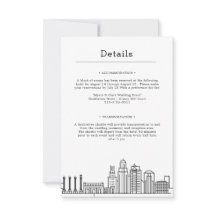 Boda de Kansas City | Detalles de invitado de dos