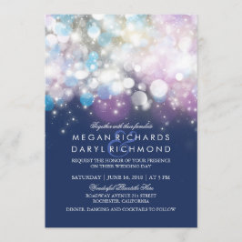 Invitación Boda de la Armada de las luces de cadena