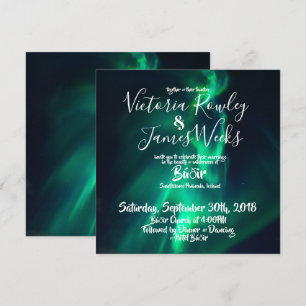 Invitación Boda de la Aurora Boreal / Luces del Norte