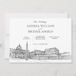 Invitación Boda de la catedral de San Pedro