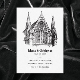 Invitación Boda de la catedral gótica