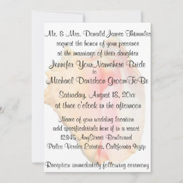 Invitación Boda de la concha