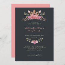 Boda de la Corona de Flores Azules de Acero Ligero