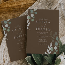 Invitación Boda de la Divina Verde