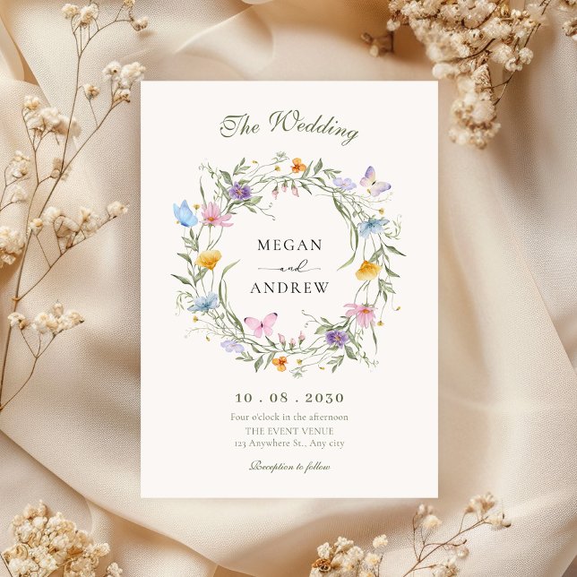Invitación Boda de la herida floral (Subido por el creador)