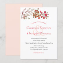 Boda de la hoja de bayas del borde superior minima