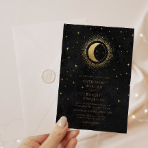 Boda de la Luna de los Estrellas Negros Celestiale