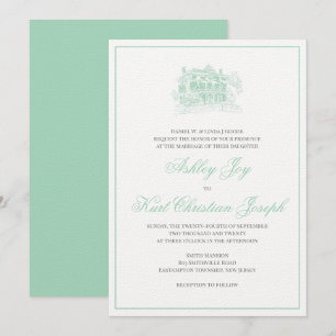 Invitación Boda de la mansión Smithville