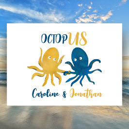 Invitación Boda De La Marina Cuta Y El Oro Del Opulpo En La C