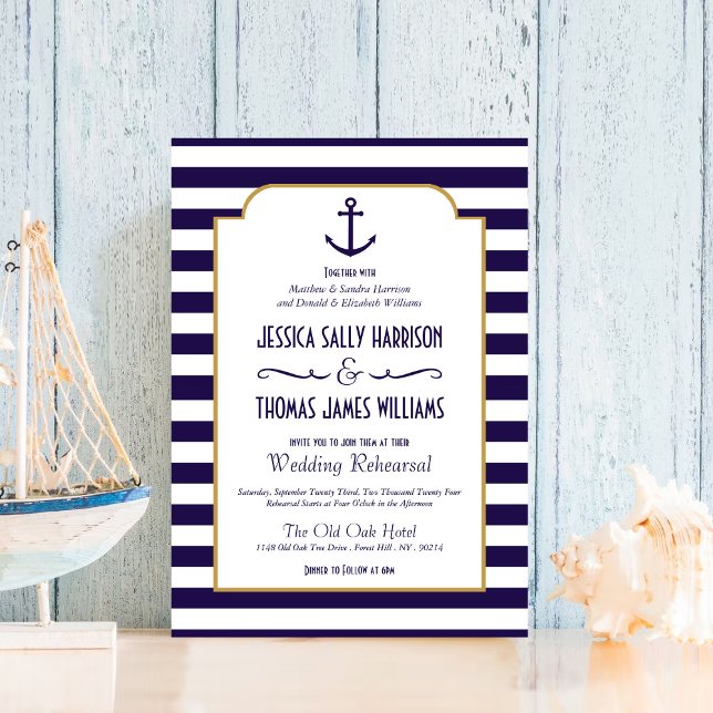 Invitación Boda de la Marina Náutica y del Anclaje de la Band (Subido por el creador)