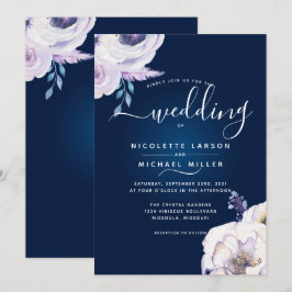 Invitación Boda de la Marina y Rosa Lilac
