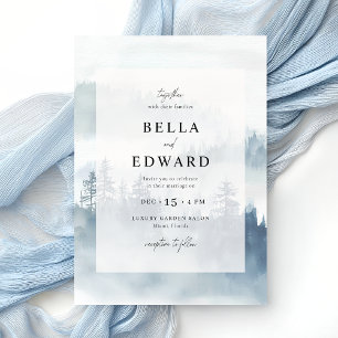 Invitación Boda de la montaña de invierno