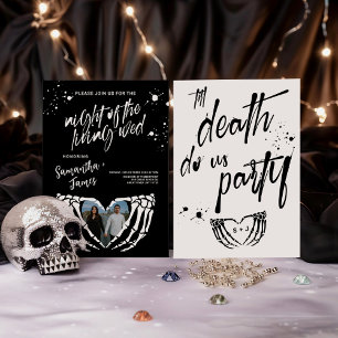 Invitación Boda de la Noche de Halloween de Living Wed
