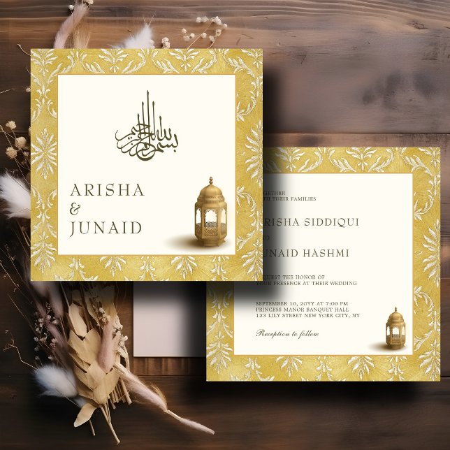 Invitación Boda de la Plaza Musulmana de la Realeza Islámica  (Subido por el creador)