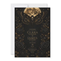 Boda de la Polilla de la Muerte Gótica - Romance O