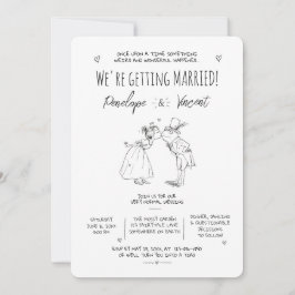 Invitación Boda de la Princesa y la Rana