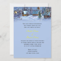 Boda de la religión del mundo nevado de Navidad vi