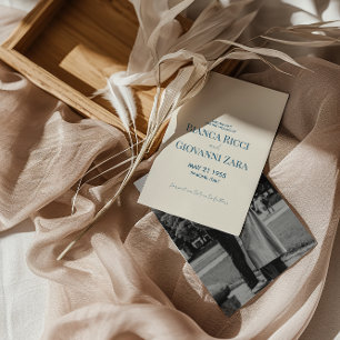 Invitación Boda de la tipografía retro minimalista salva la f
