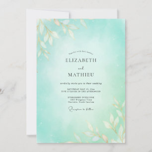 Invitación Boda de la Vid de Espuma de Mar