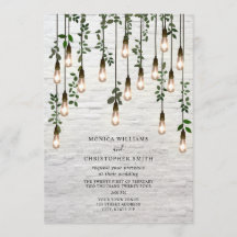 Boda de Ladrillos Blancos Botánicos Vintage