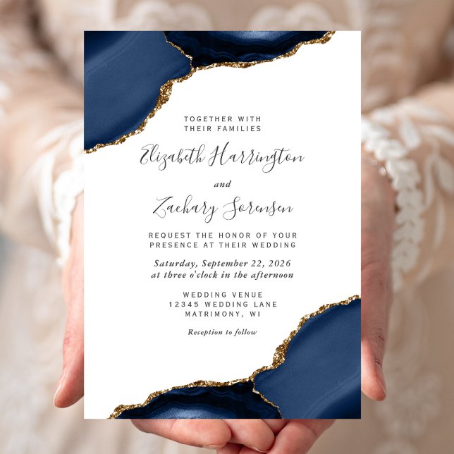 Invitación Boda de las esquinas de la marea negra de la marin (Subido por el creador)