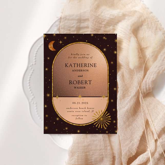 Invitación Boda de las Estrellas Celestes de la Luna Celestia (Subido por el creador)