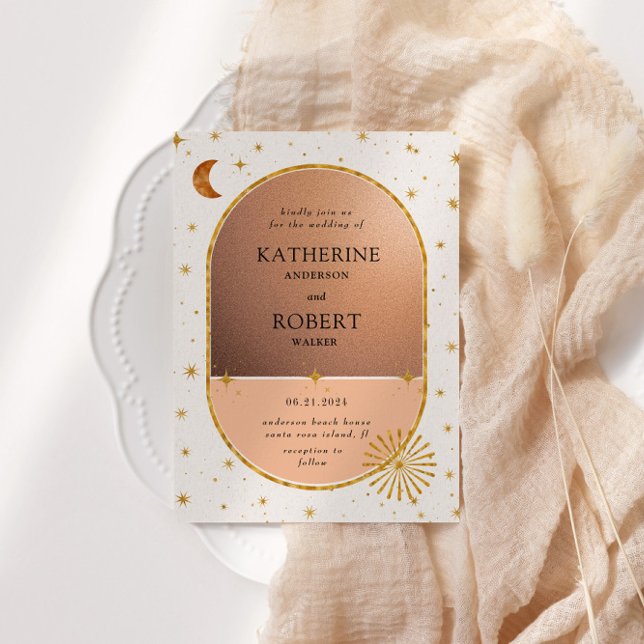 Invitación Boda de las Estrellas Celestes de la Luna Celestia (Subido por el creador)