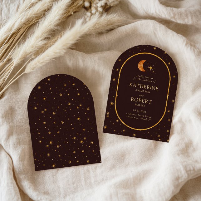 Invitación Boda de las Estrellas Celestes de la Luna Celestia (Subido por el creador)