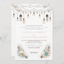 Boda de las Luces Florales Boho