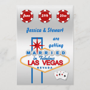Invitación Boda de Las Vegas