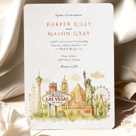 Invitación Boda de Las Vegas