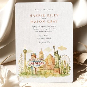 Invitación Boda de Las Vegas