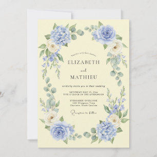 Invitación Boda de Laurel Flor de Vinca menor