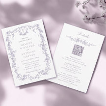 Boda de lavanda victoriana francesa todo en uno
