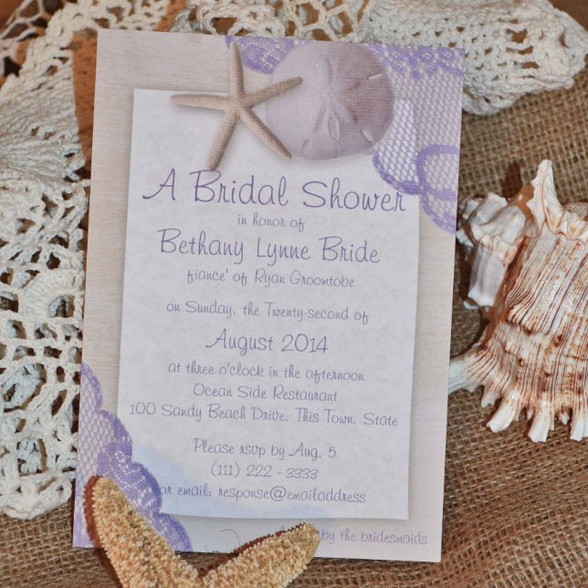 Invitación Boda de Lavender Beach (Subido por el creador)