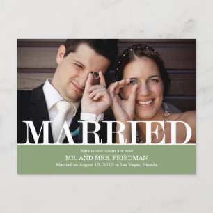 Invitación Boda de letras en negrita