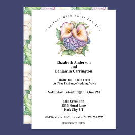 Invitación Boda de Lirio de Calla Pastel Precioso