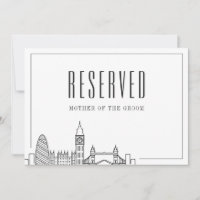 Boda de Londres | Rótulo reservado de monumentos