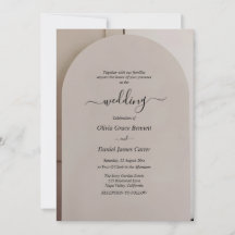Boda de Lujo Neutral con Forma de Arco