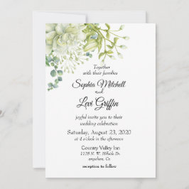 Invitación Boda de madurez botánica