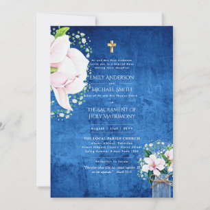 Invitación Boda de Masa Nupcial de la Iglesia Católica Rusa