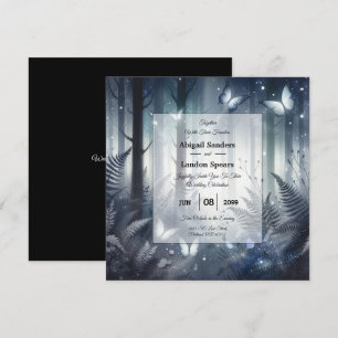 Invitación Boda de Medianoche Magic and Moonlit Wi