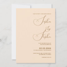 Boda de minimalismo de fondo de Rubor