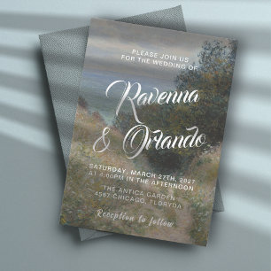 Invitación Boda de Monet en la calle La Cavée, Pourville Arte