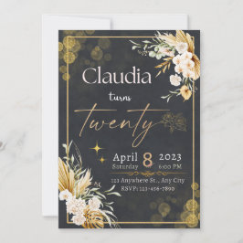 Invitación Boda de Navidades de Winter Red Berries