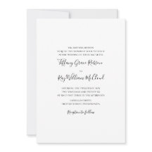 Boda de nombre completo tradicional simple y elega