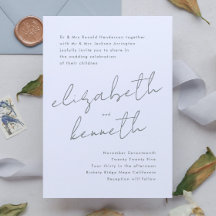 Boda de nombres personalizados modernos de color b