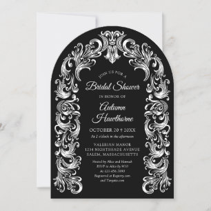 Invitación Boda de Novia Arco Gótico Barroco