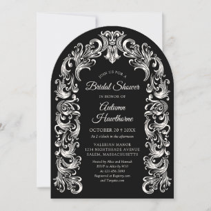 Invitación Boda de Novia Arco Gótico Barroco